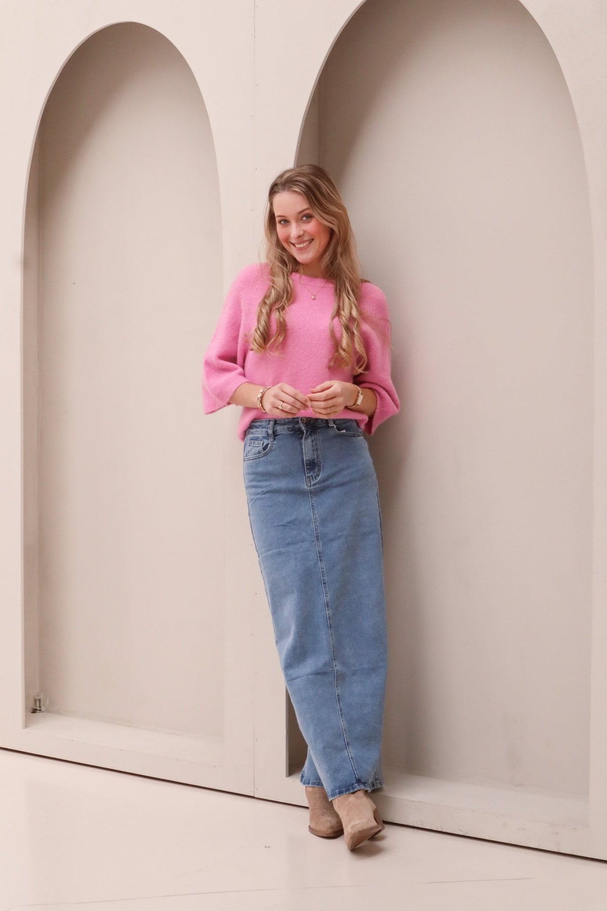 Giselle denim skirt - Bij Keesje - Bij Keesje - Rokken