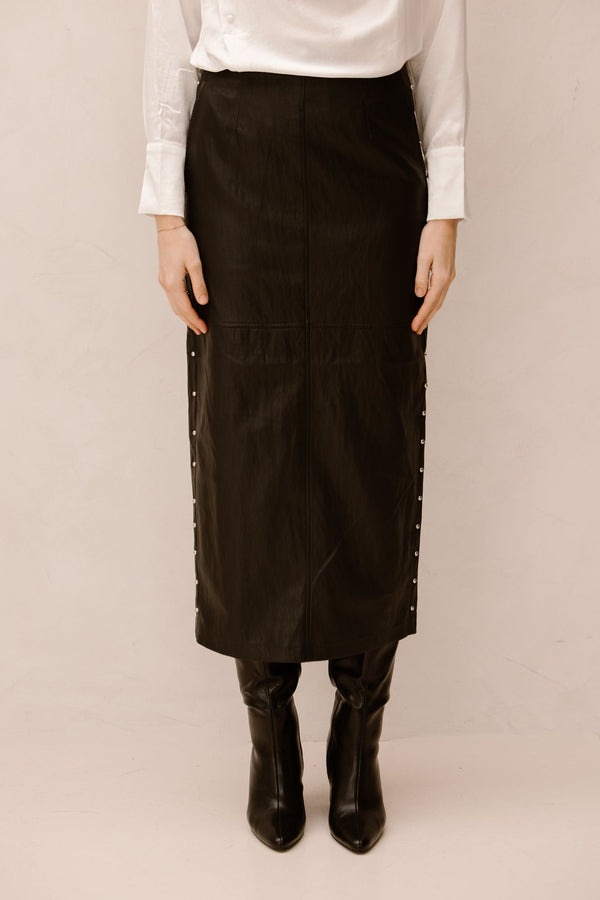 GittCC Stud Skirt black - Bij Keesje - Bij Keesje