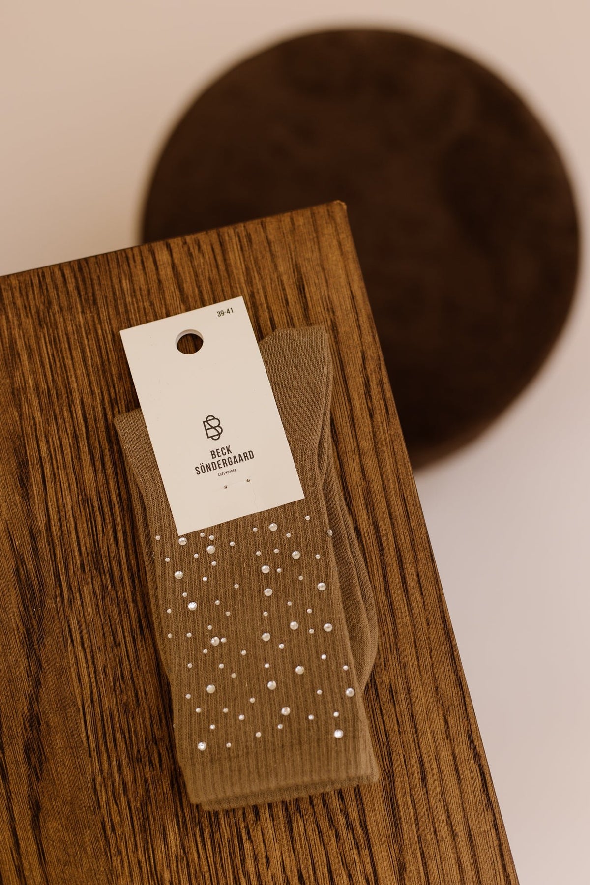 Glimsy Cotta Sock - pine bark - Bij Keesje - Becksöndergaard - Sokken