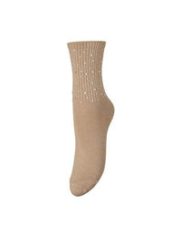 Glimsy Cotta Sock - pine bark - Bij Keesje - Becksöndergaard - Sokken