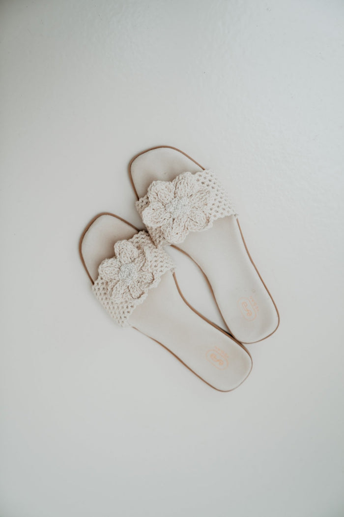 Goes slipper beige bloem - Bij Keesje - Shoecolate - Schoenen