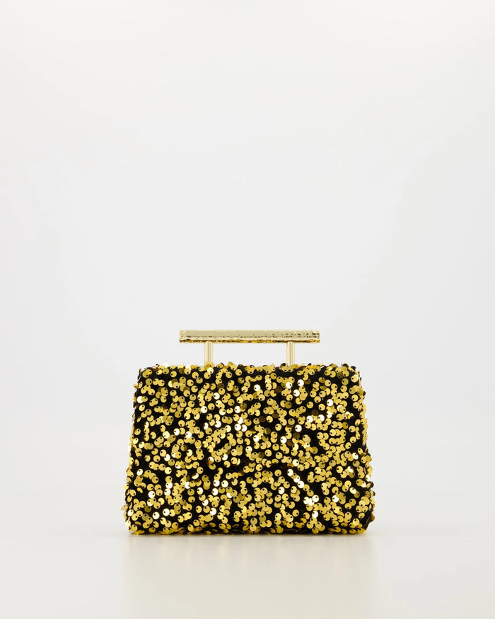 Goldie clutch gold - Bij Keesje