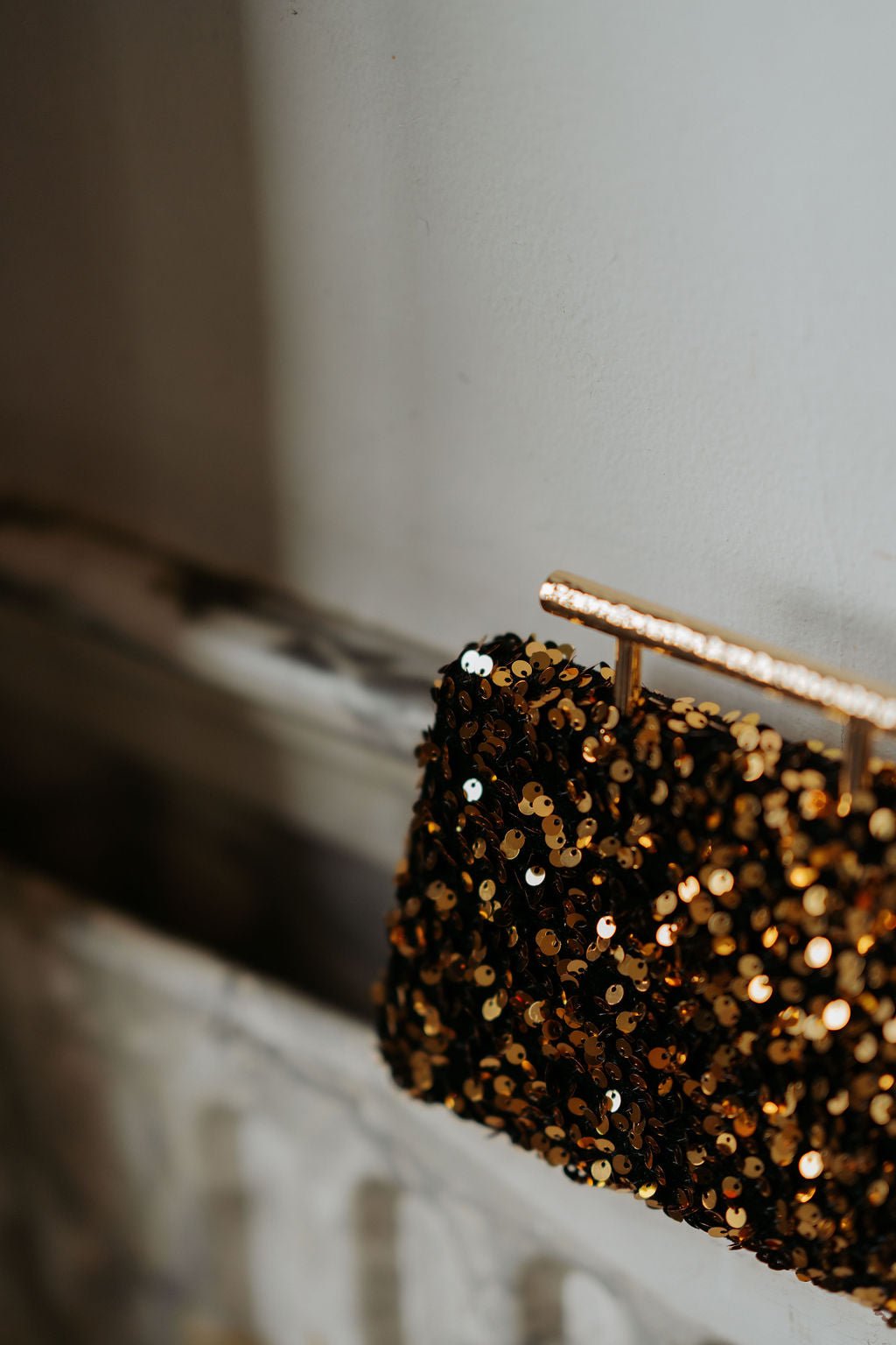 Goldie clutch gold - Bij Keesje - Bij Keesje