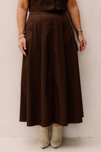 Gonna skirt cioccolato B401 - Bij Keesje - Rinascimento - rok