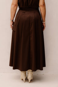 Gonna skirt cioccolato B401 - Bij Keesje - Rinascimento - rok