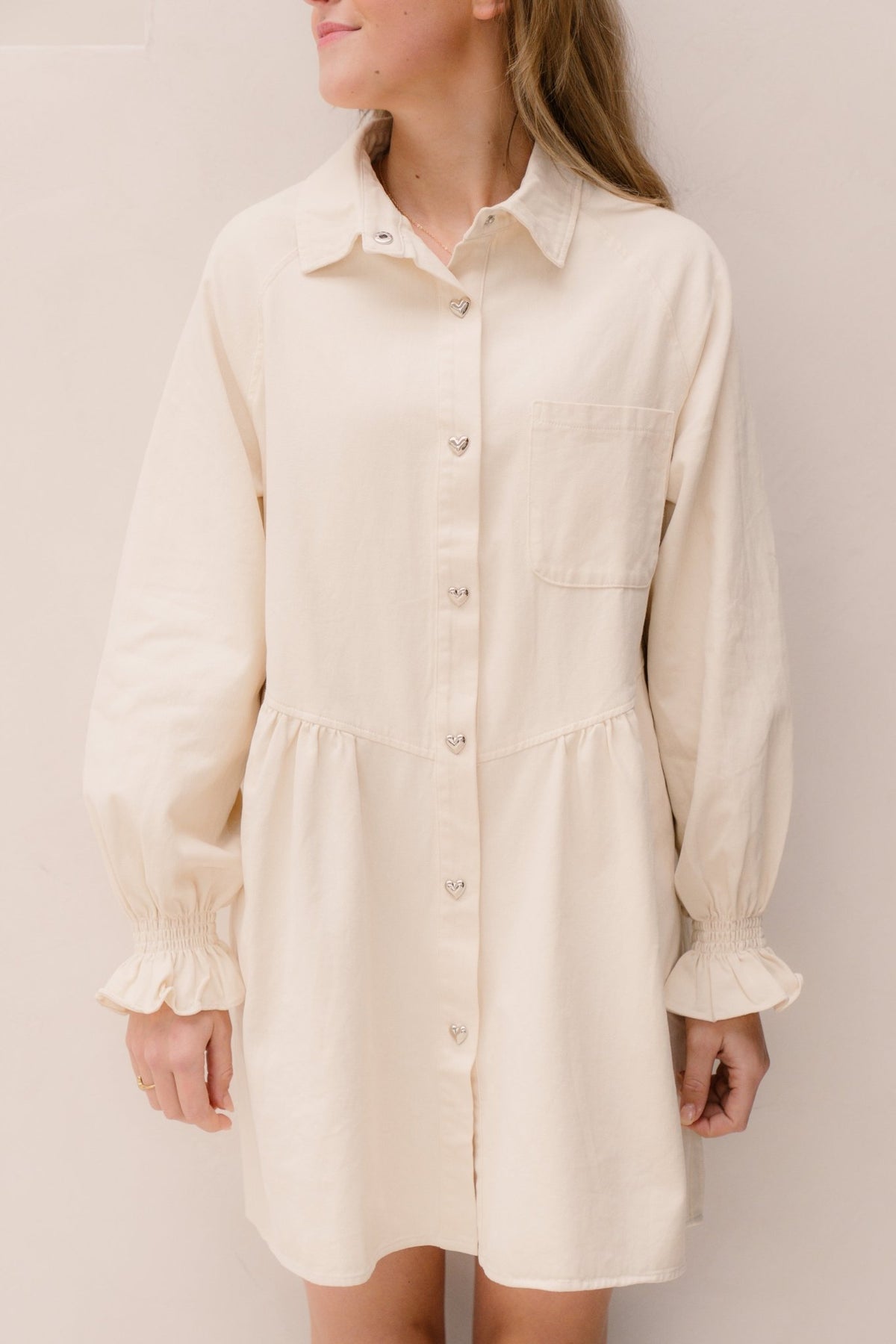 Gresa Dress Beige - Bij Keesje - Bij Keesje - Jurk