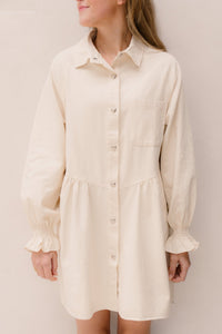 Gresa Dress Beige - Bij Keesje - Bij Keesje - Jurk