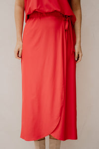 Gunilla Skirt Cranberry - Bij Keesje - G - maxx - rok