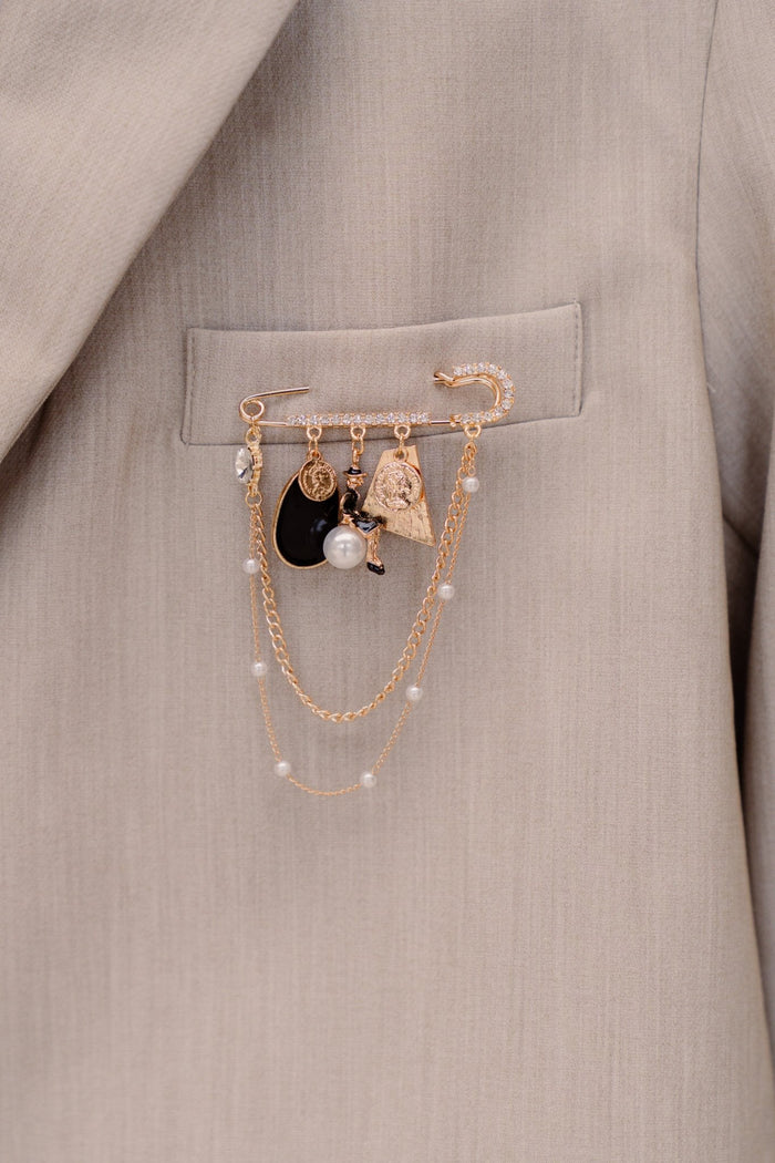 Hadia broche speld - Bij Keesje - Bij Keesje - accessoires