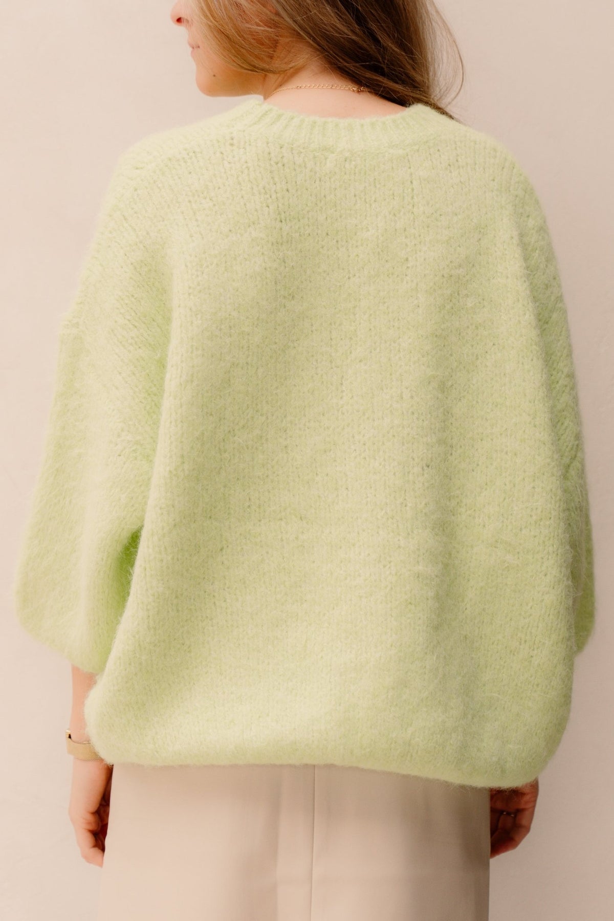 Hailey Sweater Green - Bij Keesje - Bij Keesje - Trui