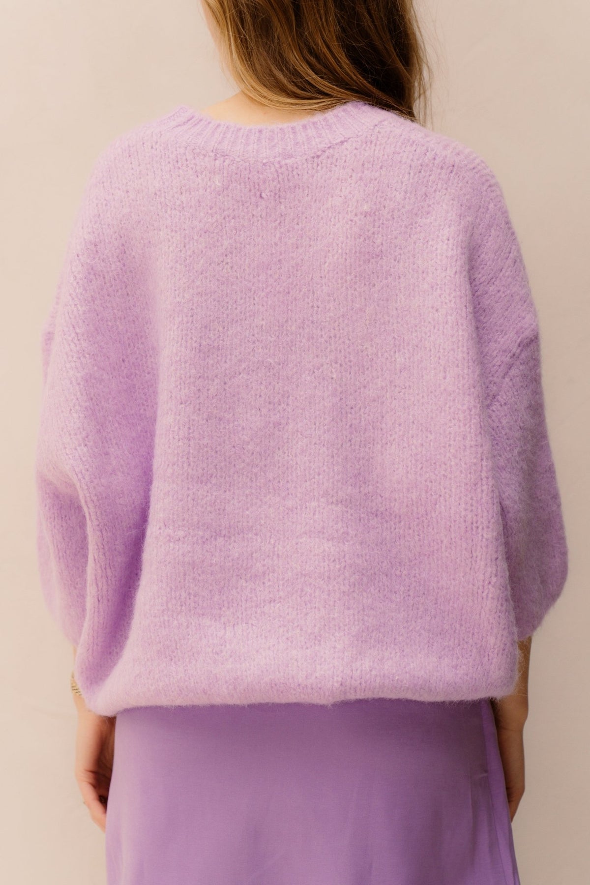 Hailey Sweater Lila - Bij Keesje - Bij Keesje - Trui