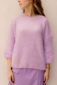 Hailey Sweater Lila - Bij Keesje - Bij Keesje - Trui