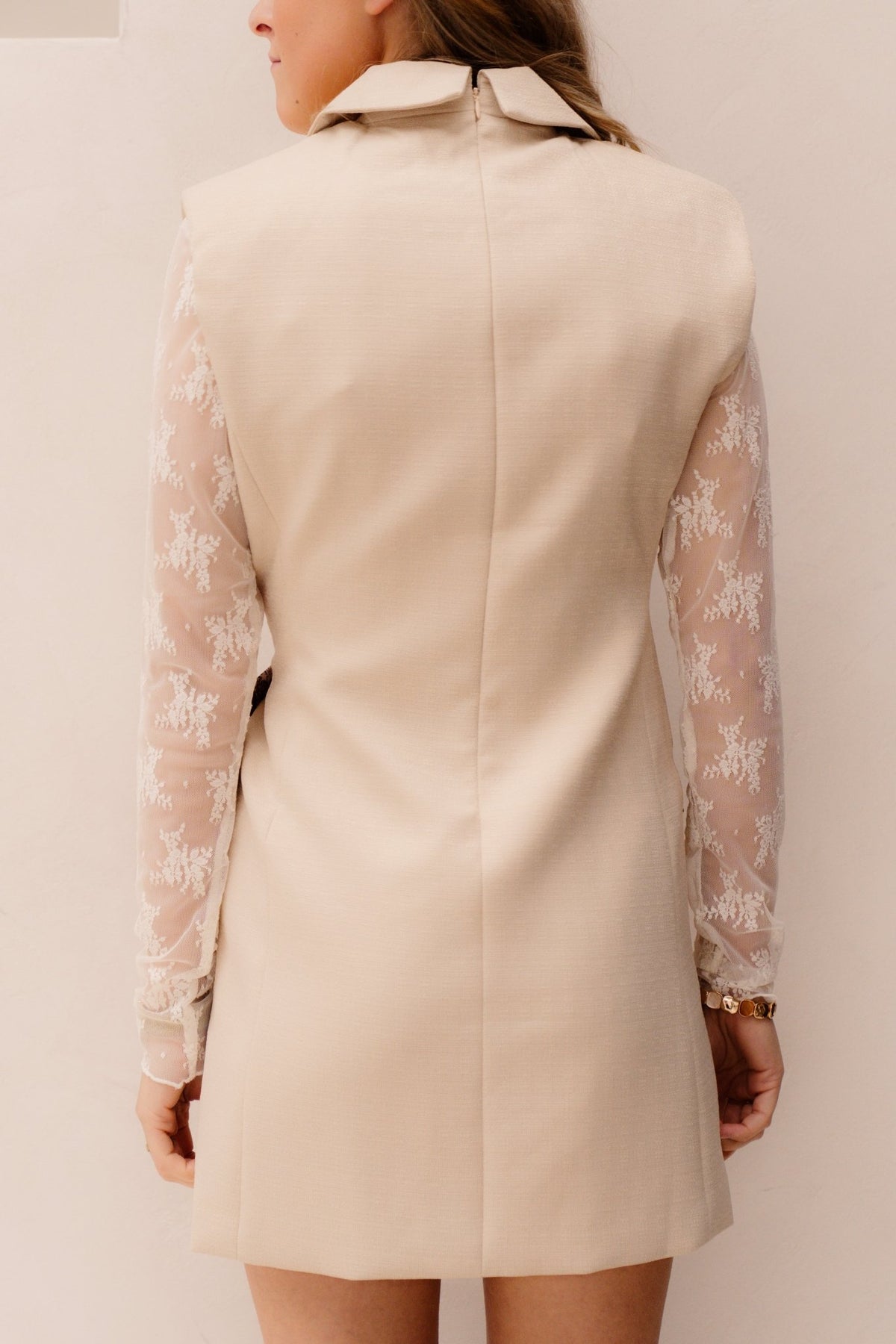 Hana dress beige - Bij Keesje - Bij Keesje - Jurk