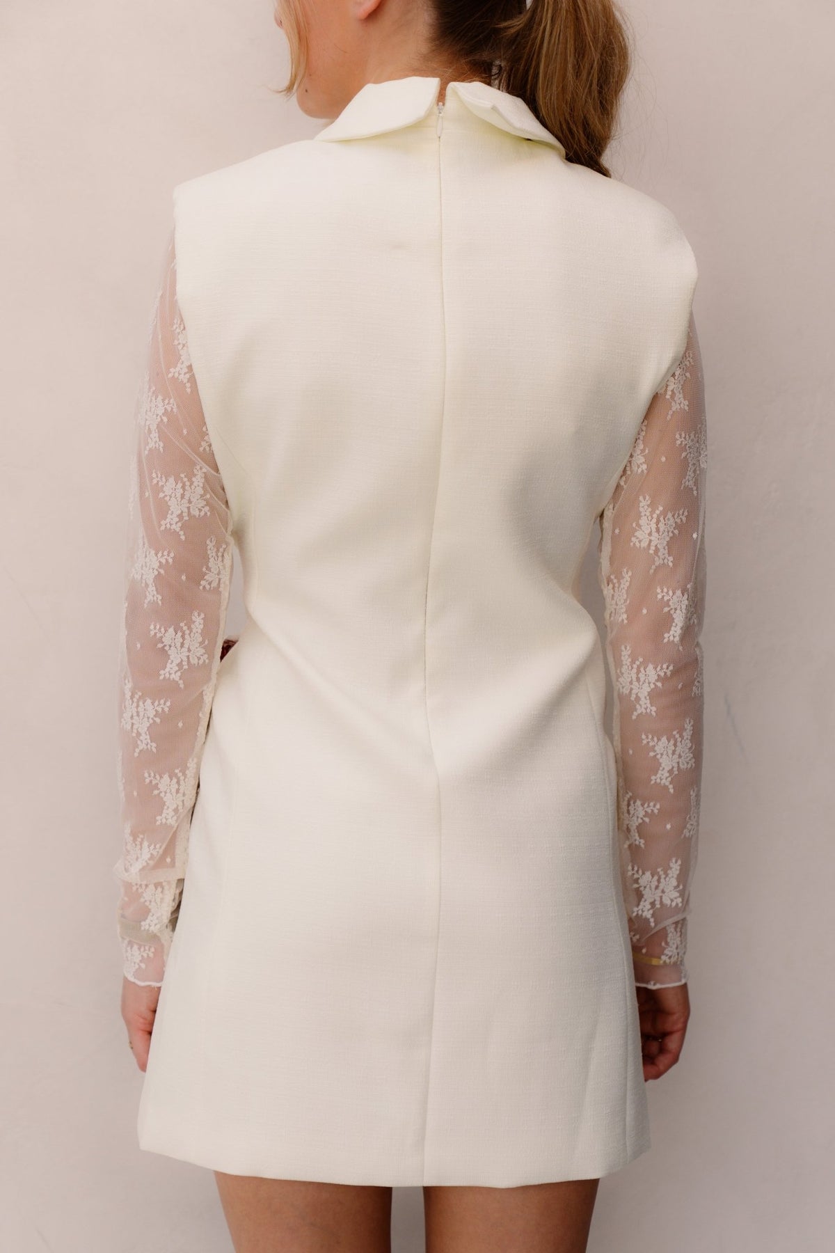 Hana Dress White - Bij Keesje - Bij Keesje - Jurk