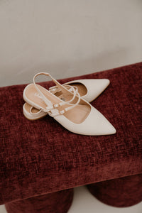 Hanoi slingback beige - Bij Keesje - Bij Keesje - Schoenen