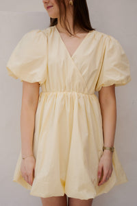 Hava ballon dress light yellow - Bij Keesje - Bij Keesje - Jurk