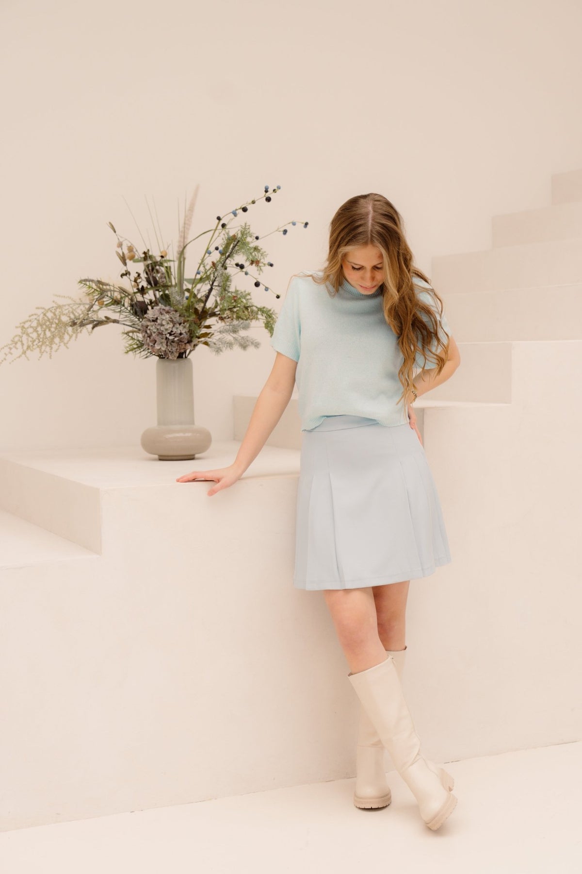 Havin skirt blue - Bij Keesje - Bij Keesje - rok