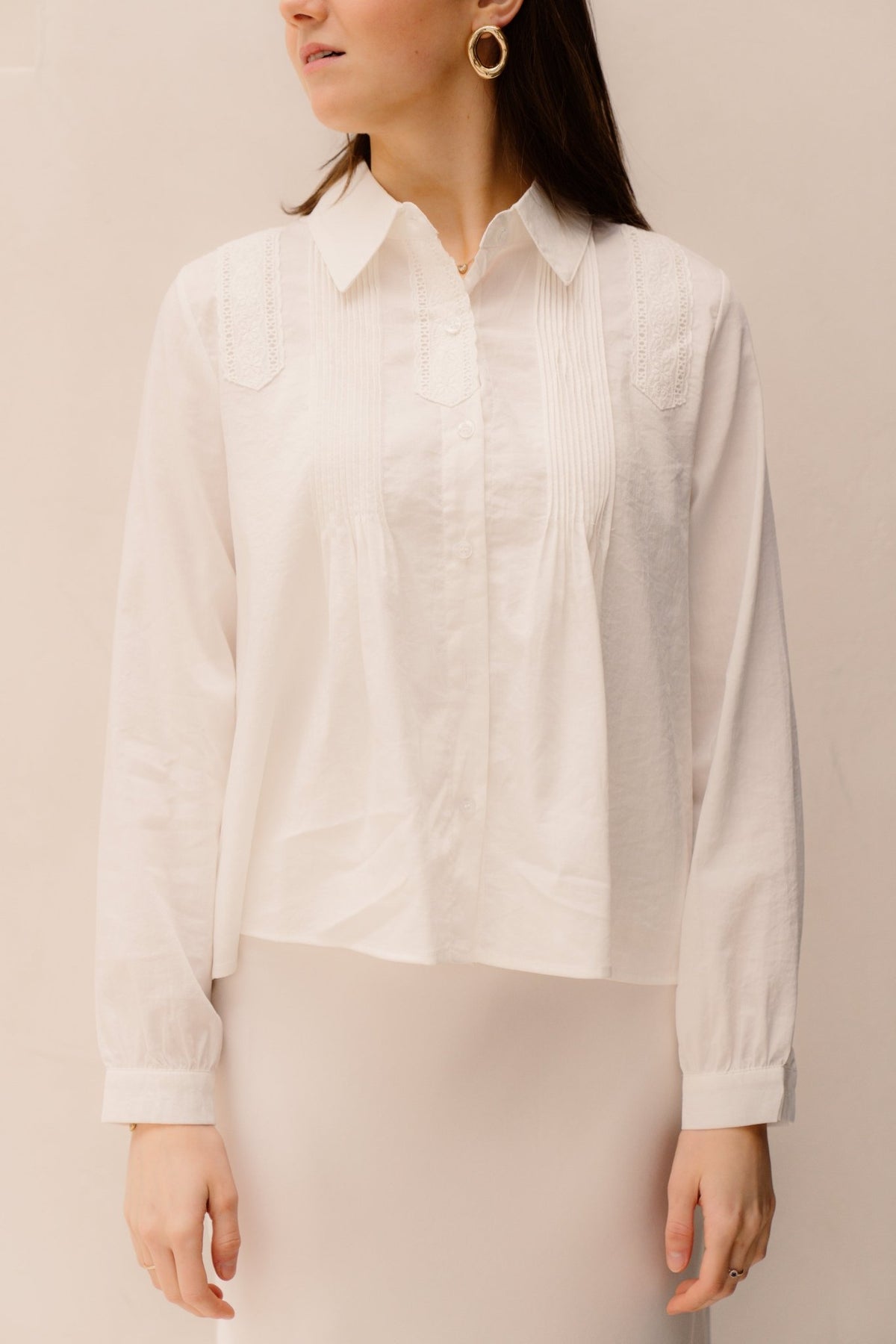 Haya Blouse White - Bij Keesje - Bij Keesje - Blouse