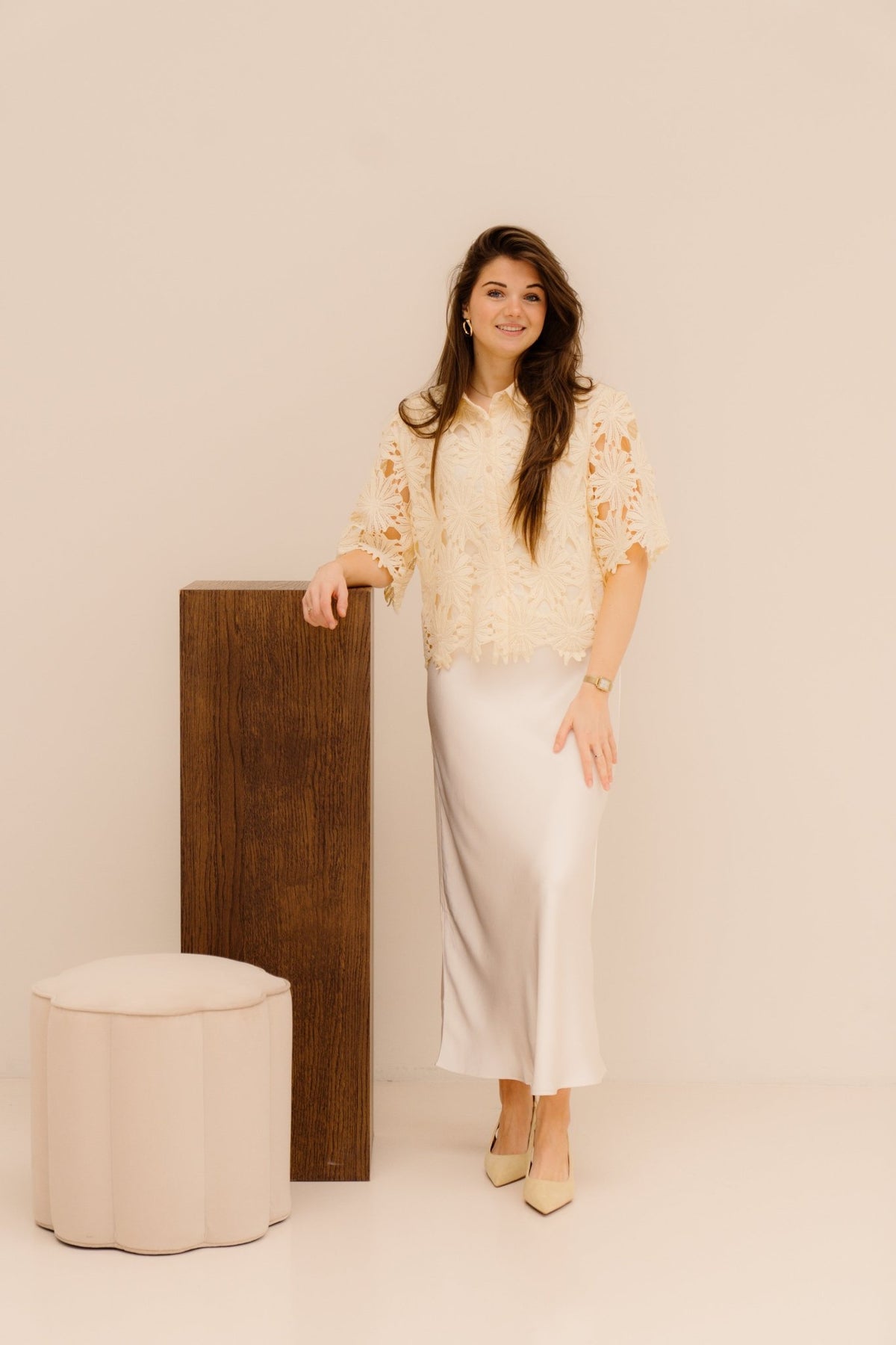 Helena top yellow - Bij Keesje - Bij Keesje - Blouse