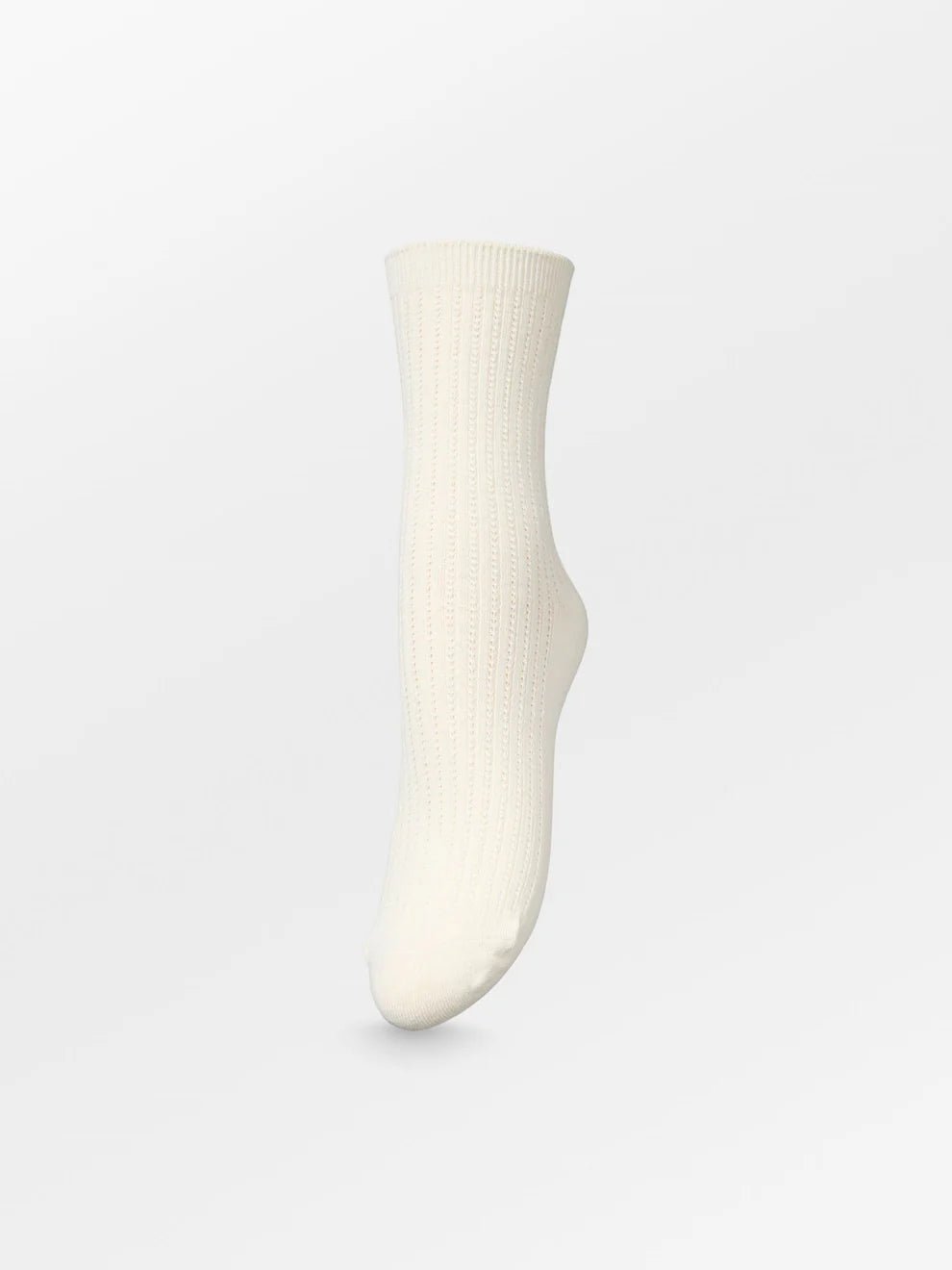 Helga Crochet Sock - white - Bij Keesje - Becksöndergaard - Sokken