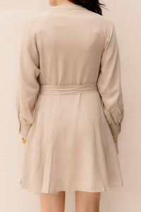 Helien dress beige - Bij Keesje - Bij Keesje - Jurk