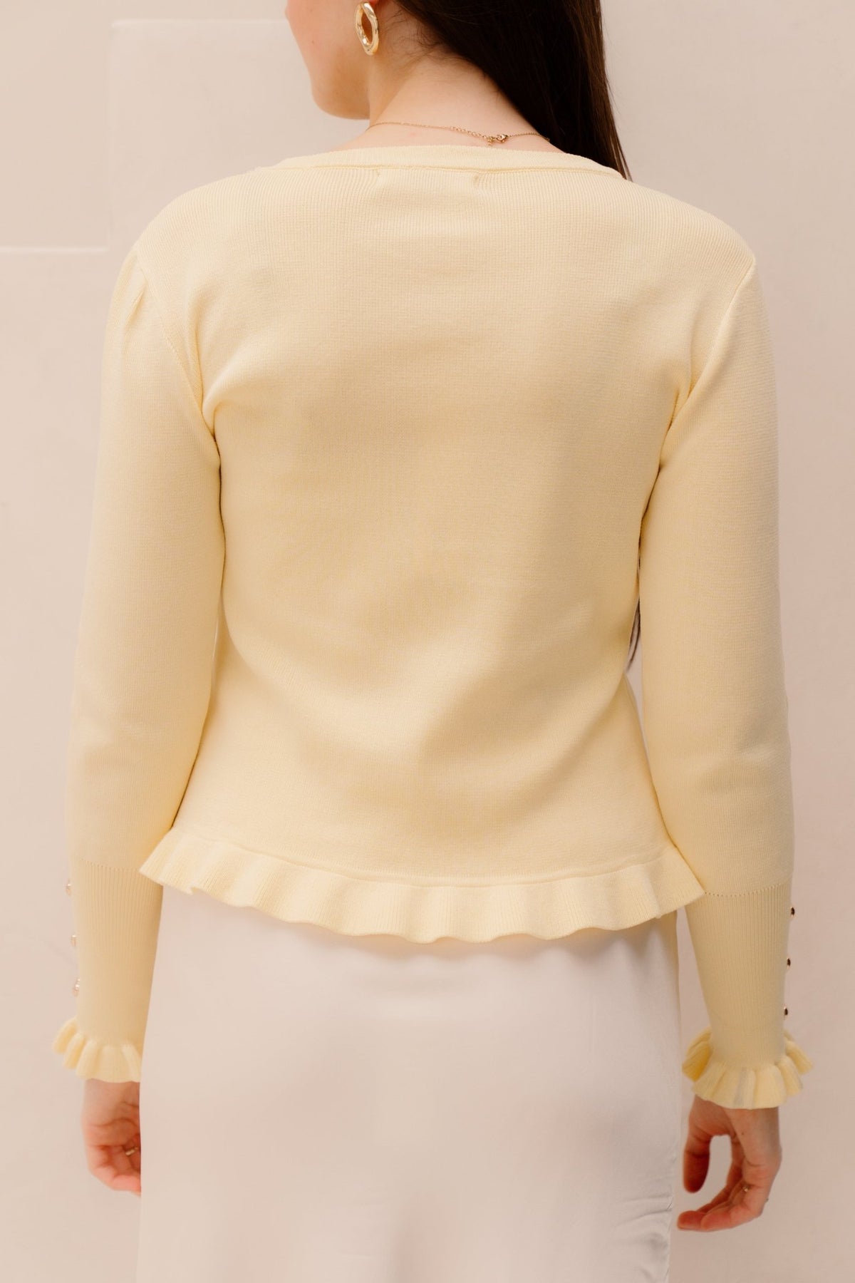 Helin top geel - Bij Keesje - Bij Keesje - Top