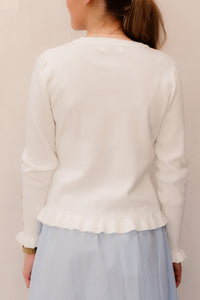 Helin top wit - Bij Keesje - Bij Keesje - Top