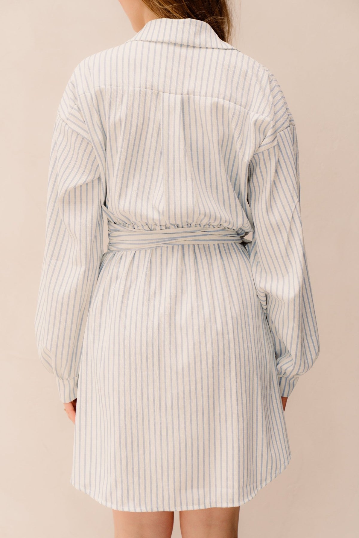 Hennie dress stripe blue - Bij Keesje - Bij Keesje - Jurk