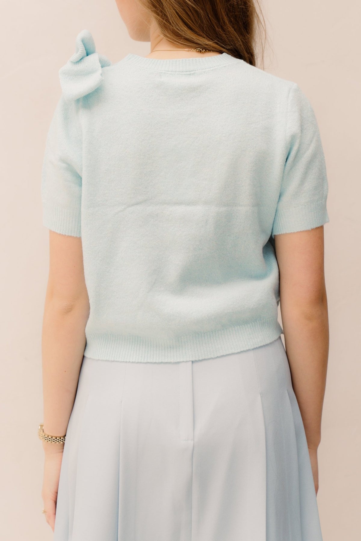 Hid top lichtblauw - Bij Keesje - Bij Keesje - Top