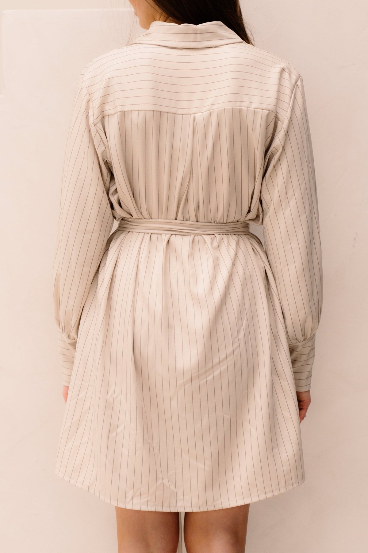 Hinde Dress Beige - Bij Keesje - Bij Keesje - Jurk