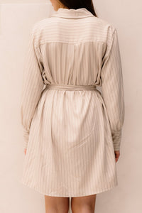 Hinde Dress Beige - Bij Keesje - Bij Keesje - Jurk