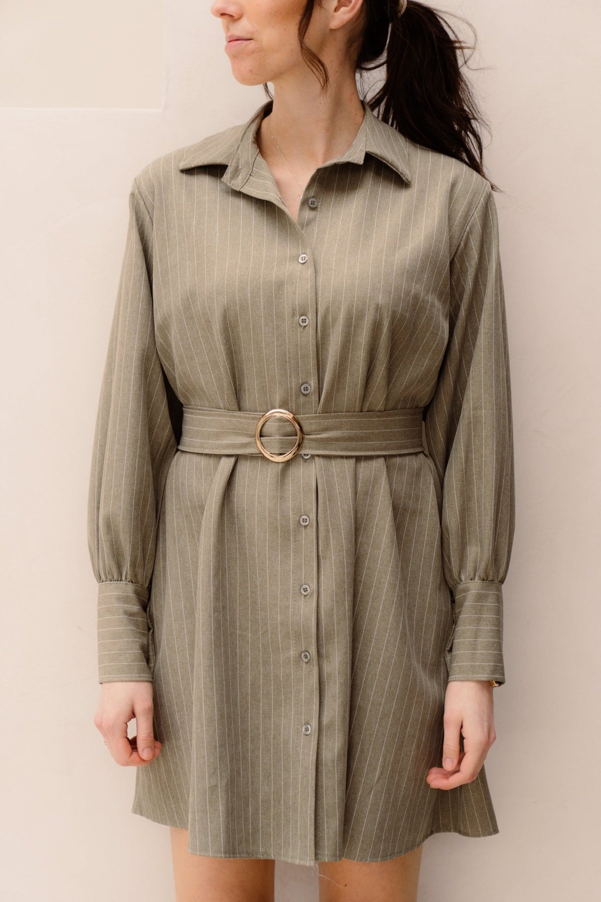 Hinde Dress Green - Bij Keesje - Bij Keesje - Jurk