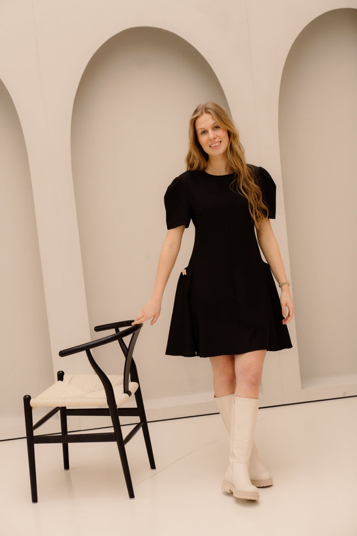 Hinte dress black - Bij Keesje - Bij Keesje - Jurk