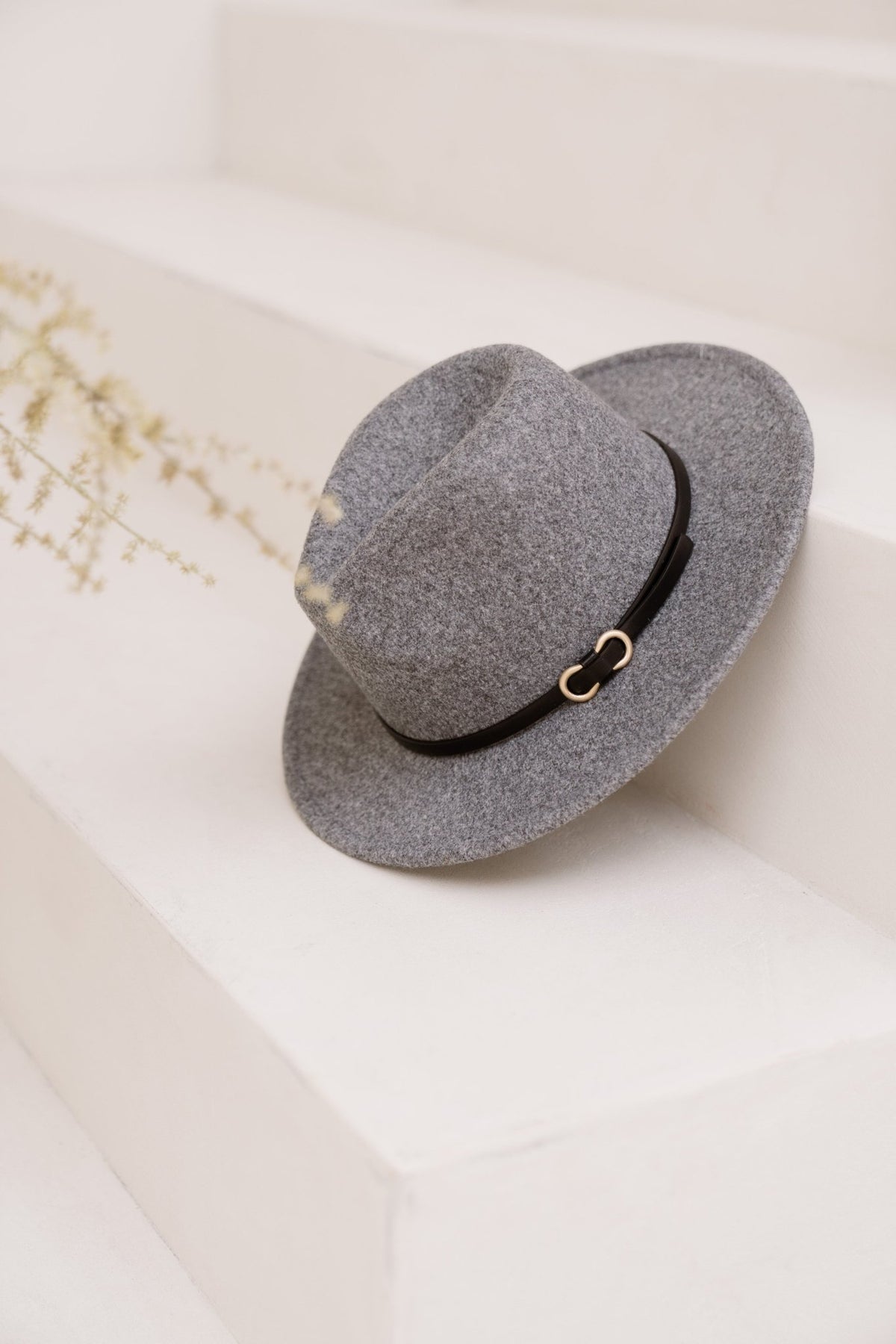 Hoed Becca grijs - Bij Keesje - Bij Keesje