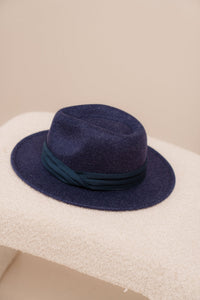 Hoed Mette Dark Blue - Bij Keesje - Bij Keesje - Hoeden