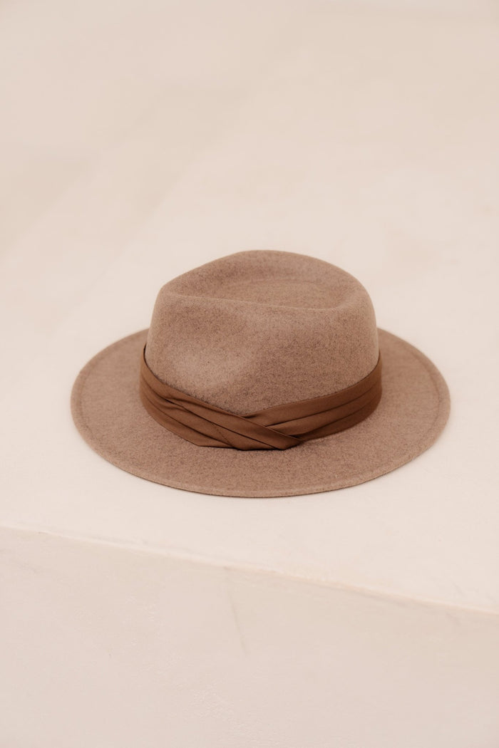 Hoed Mette Taupe - Bij Keesje - Bij Keesje - Hoeden