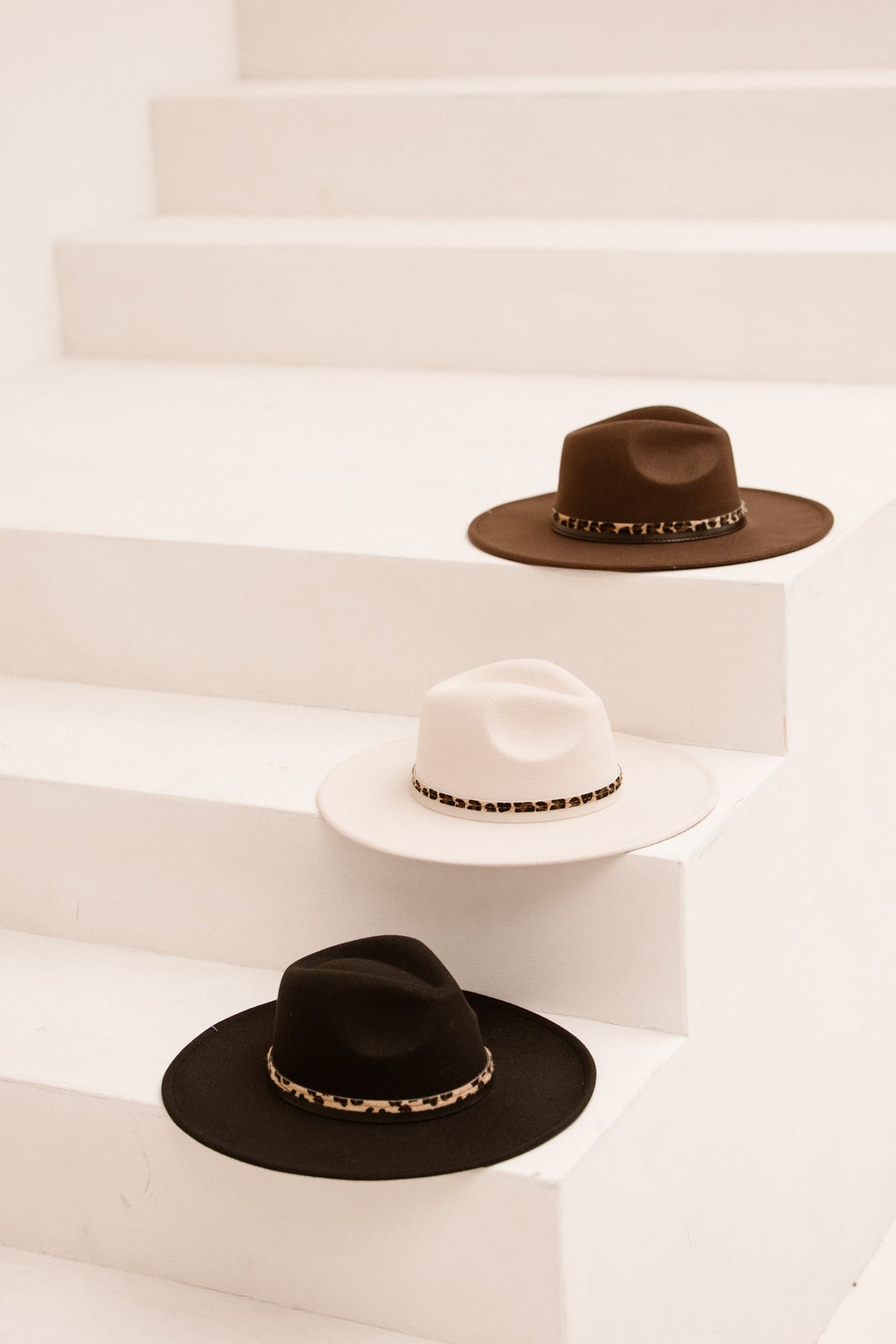 Hoed Veerle smalle band ecru - Bij Keesje - Bij Keesje