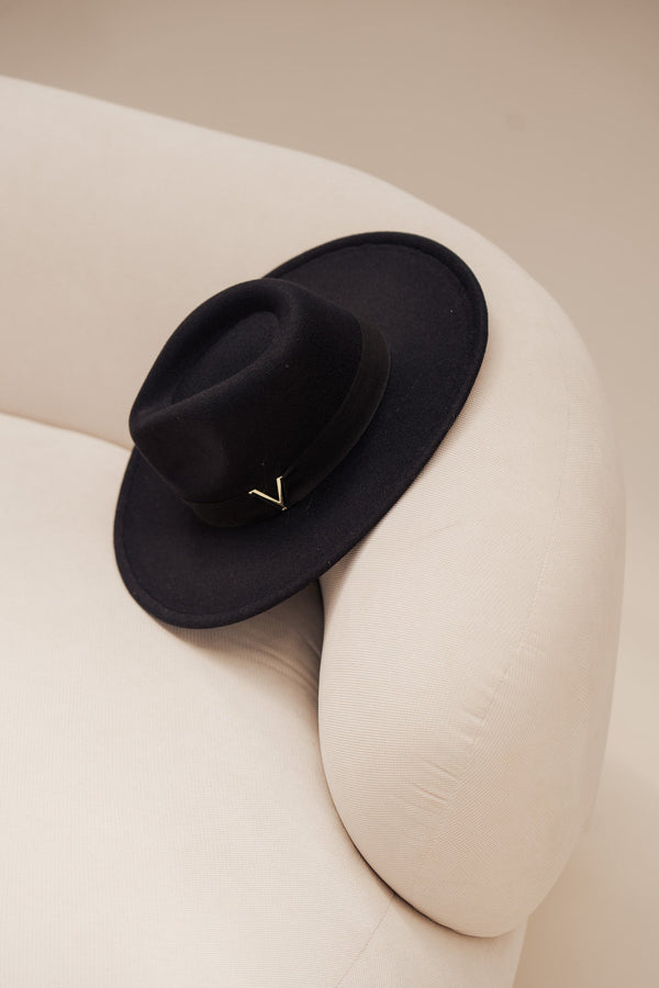 Hoed Venus Zwart - Bij Keesje - Bij Keesje