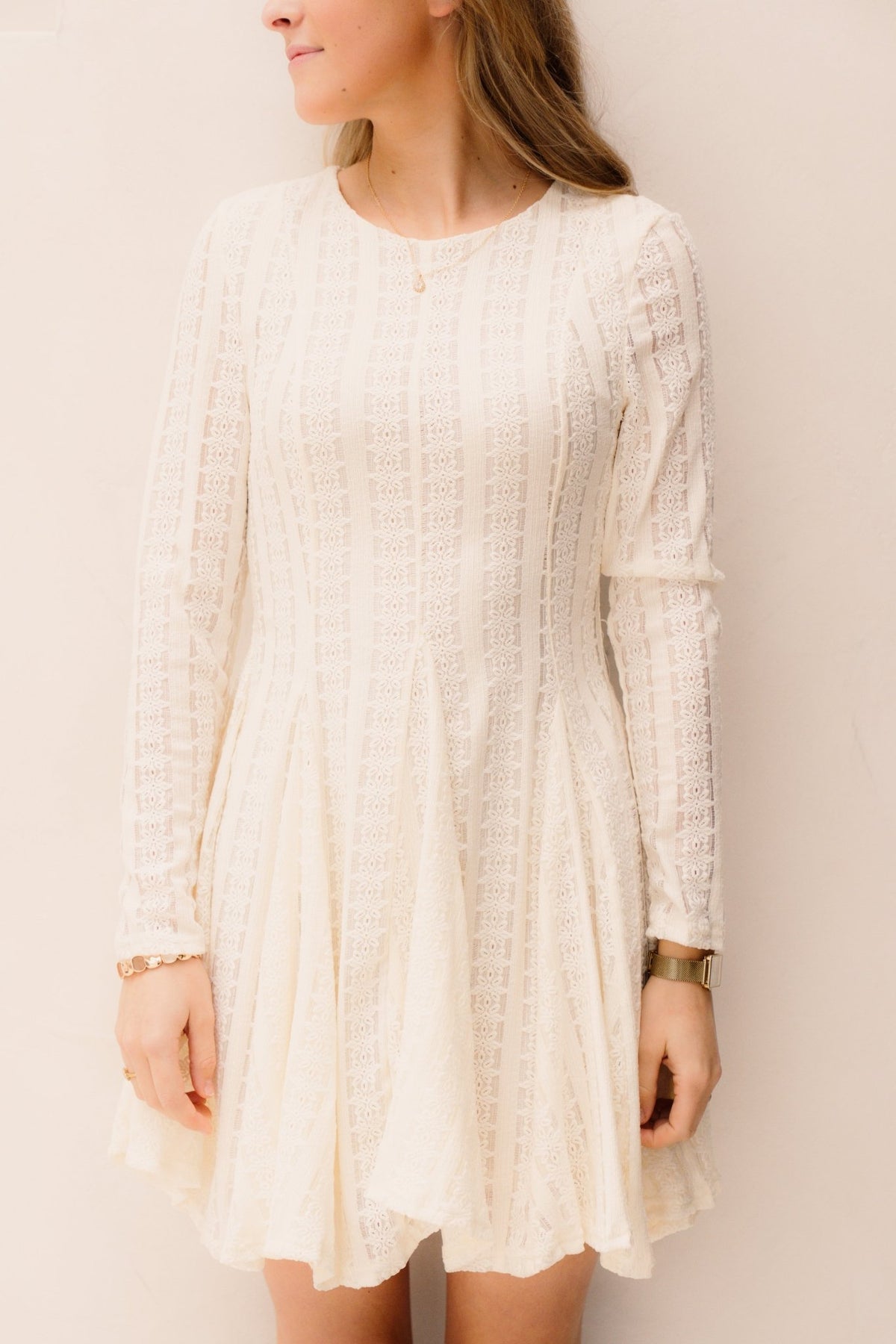 Holli dress beige - Bij Keesje - Bij Keesje - Jurk