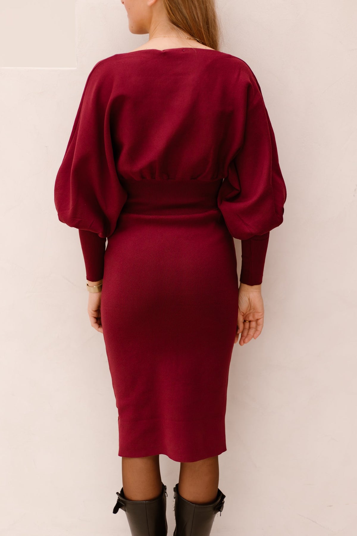 Holly jurk bordeaux - Bij Keesje - Bij - Keesje