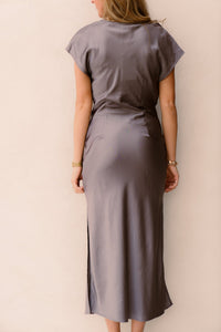 IdunCC Wing Dress Taupe - Bij Keesje - Co'couture - Jurk