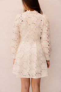 Ielke dress kant beige - Bij Keesje - Bij Keesje - Jurk