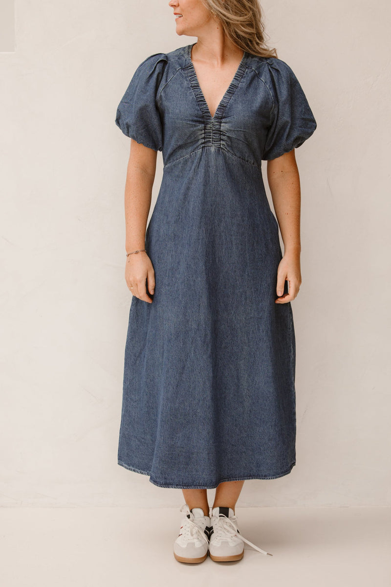 Illana denim dress - Bij Keesje - Neo Noir