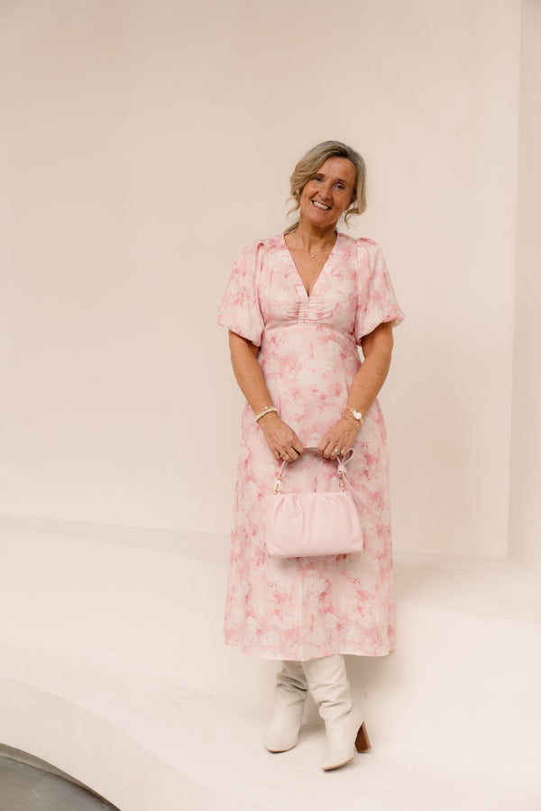 Illana floral fusion dress - Bij Keesje - Neo Noir - Jurk