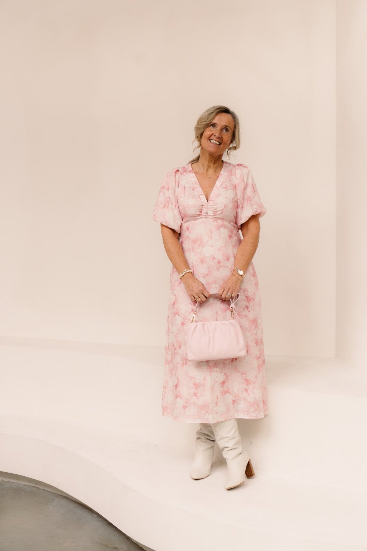 Illana floral fusion dress - Bij Keesje - Neo Noir - Jurk