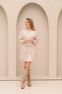 Ilona skirt taupe - Bij Keesje - Bij Keesje - jas