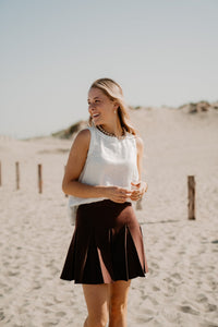 Ina Plooirokje coffee - Bij Keesje - Bij Keesje - Rokken
