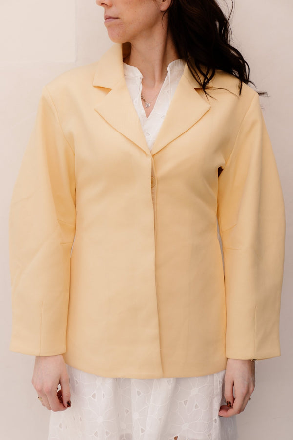 Indu blazer yellow - Bij Keesje - Bij Keesje - Blazer
