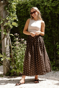 Inessa tanktop beige - Bij Keesje - Bij Keesje - top