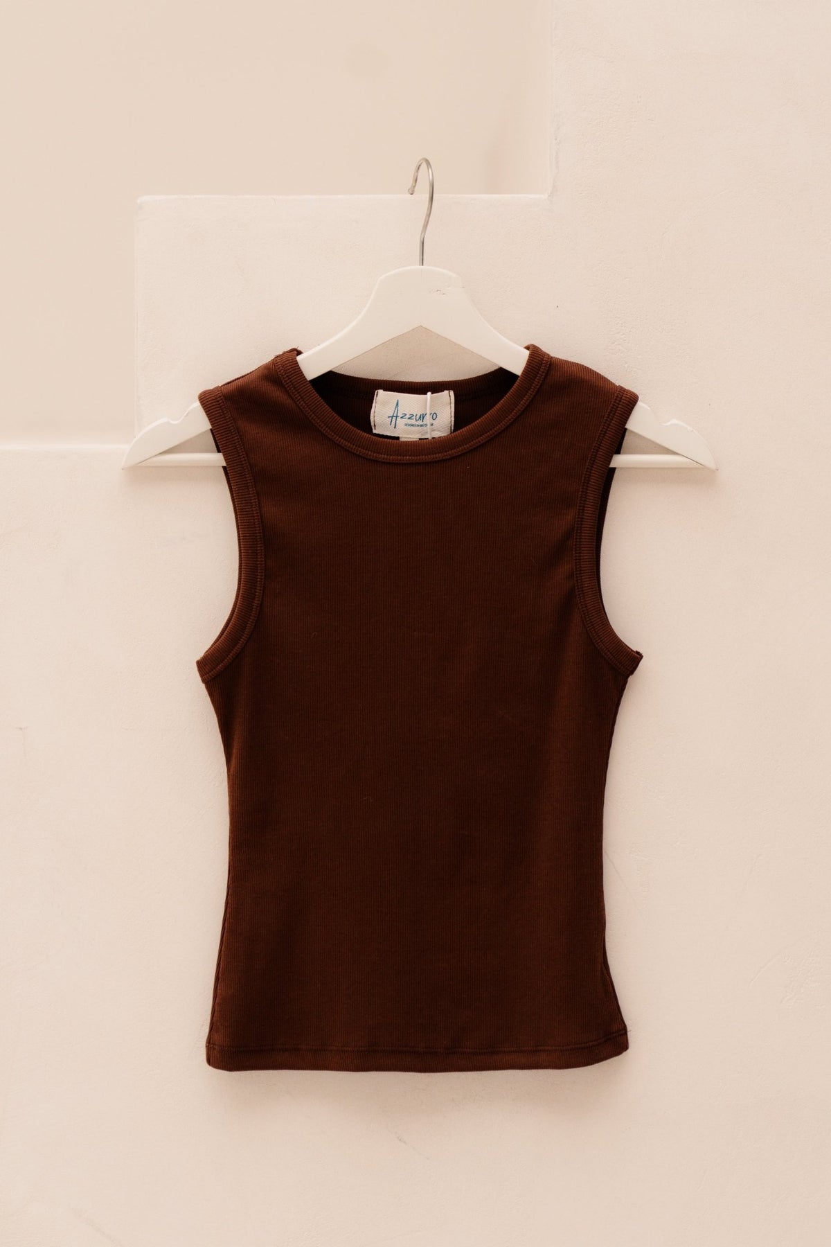 Inessa tanktop bruin - Bij Keesje - Bij Keesje - top